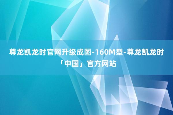 尊龙凯龙时官网升级成图-160M型-尊龙凯龙时「中国」官方网站