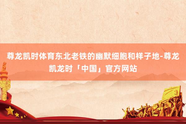 尊龙凯时体育东北老铁的幽默细胞和样子地-尊龙凯龙时「中国」官方网站